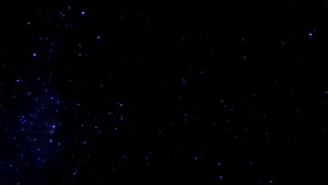 深邃的夜晚和闪闪发光的星星20秒视频