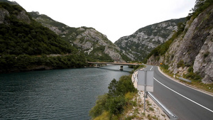 波斯尼亚和黑塞哥维那内雷特瓦河风景图10秒视频
