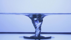 水流漩涡旋涡实验排泄29秒视频