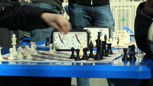 俄罗斯莫斯科卢日尼基举行的国际围棋比赛15秒视频