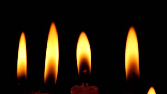 燃烧的蜡烛视频