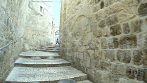 漫步在以色列耶路撒冷老城11秒视频