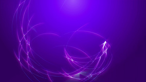 蓝紫色背景上抽象奇妙的网络电线动画14秒视频