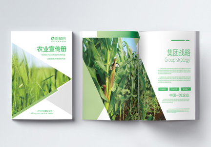 绿色农业画册整套图片