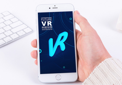 vr手机海报配图图片