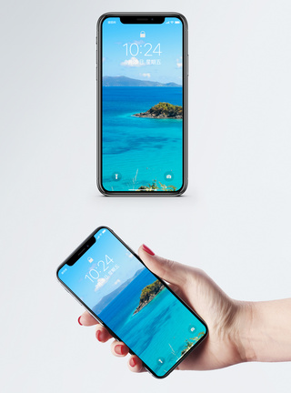唯美海岛手机壁纸图片