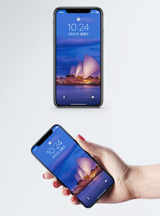 悉尼歌剧院手机壁纸模板
