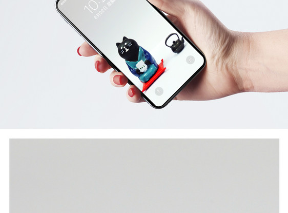 猫玩偶手机壁纸图片
