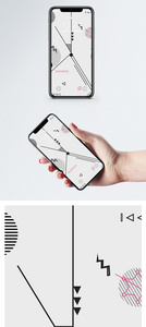 简约几何手机壁纸图片