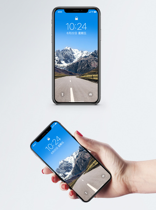 路面公路手机壁纸模板