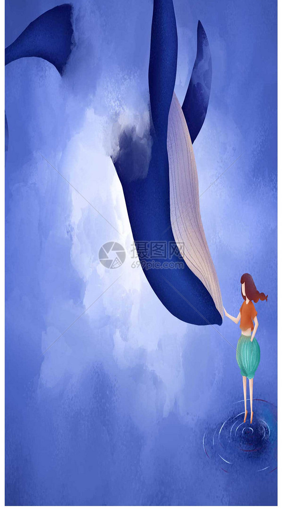 巨鲸系列手机壁纸图片