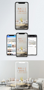 精致生活手机海报配图图片