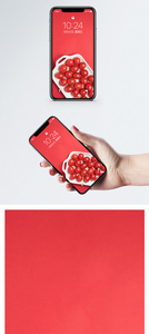 圣女果小番茄手机壁纸图片