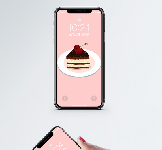 蛋糕手机壁纸图片