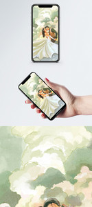 梦幻婚礼手机壁纸图片