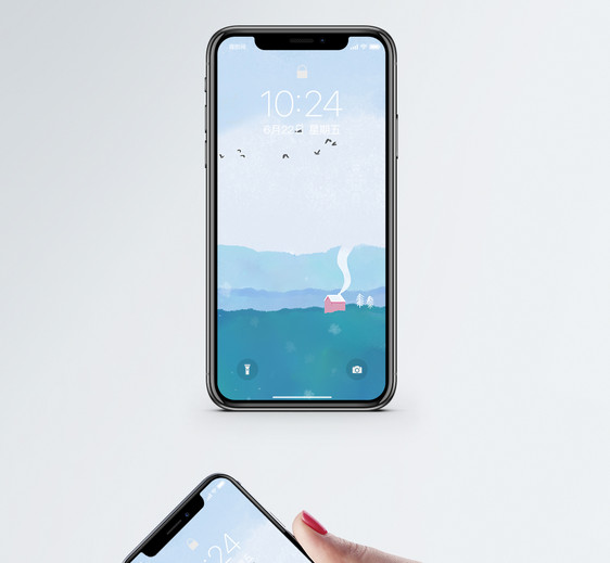小屋手机壁纸图片