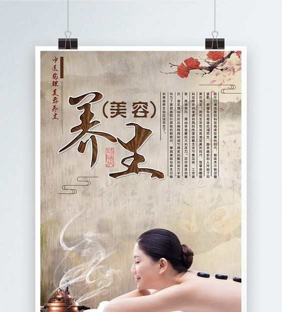 中医美容养生馆海报设计图片素材_免费下载_psd图片格式_vrf高清图片