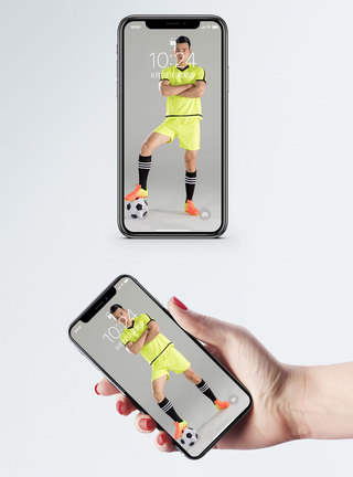 足球运动手机壁纸模板