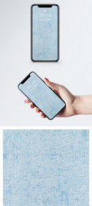 蓝色背景手机壁纸图片