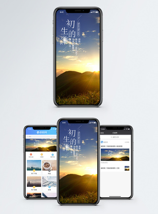 早安手机海报配图图片