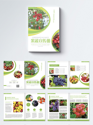 新鲜果蔬画册整套美食高清图片素材