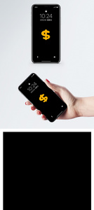 金融符号手机壁纸图片