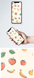 水果背景手机壁纸图片
