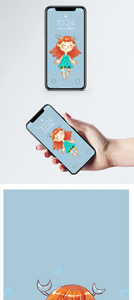 卡通可爱手机壁纸图片
