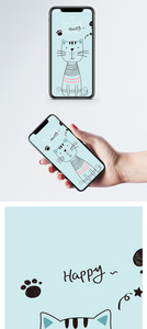 小猫手机壁纸图片