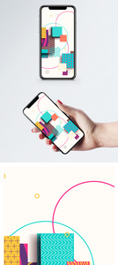 创意几何手机壁纸图片