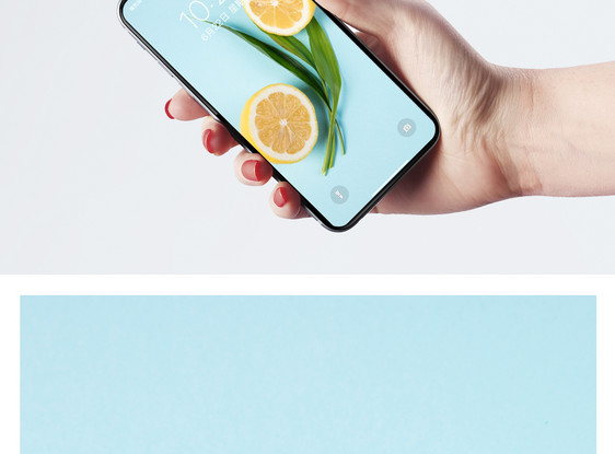 小清新柠檬手机壁纸图片