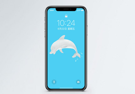 海豚手机壁纸图片