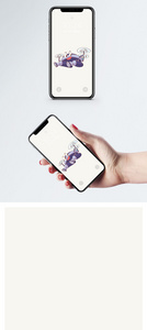 卡通飞机手机壁纸图片