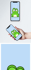 小青蛙手机壁纸图片