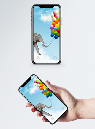 创意大象手机壁纸图片