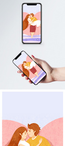 情侣手机壁纸图片