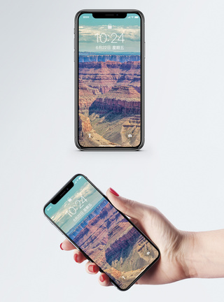宏伟美国大峡谷手机壁纸模板