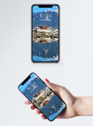拉萨布达拉宫布达拉宫手机壁纸模板