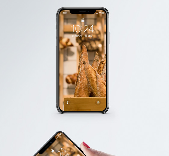 面包烘焙手机壁纸图片