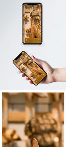 面包烘焙手机壁纸图片