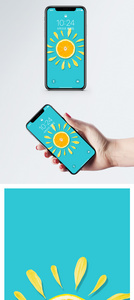 橙子手机壁纸图片