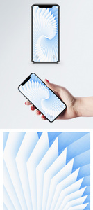 纸张折叠手机壁纸图片