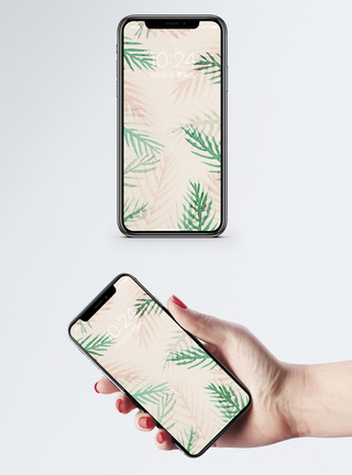 植物背景手机壁纸图片