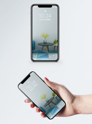 休息区设计手机壁纸图片