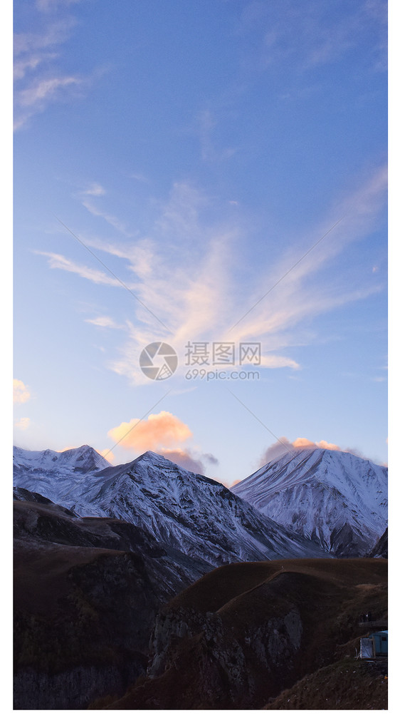 雪山风景手机壁纸图片