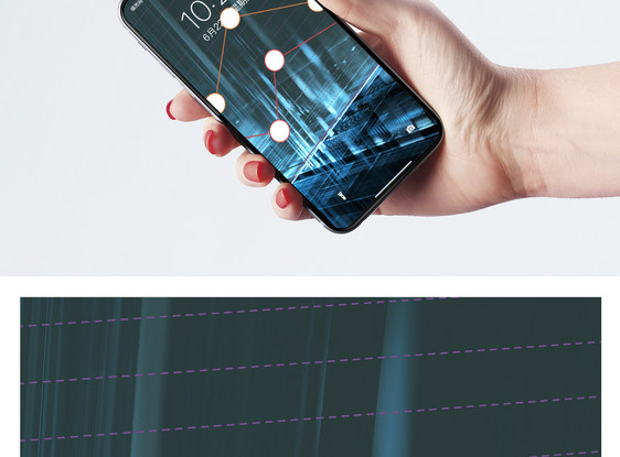科技数据手机壁纸图片