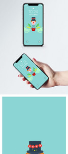 卡通小丑手机壁纸图片