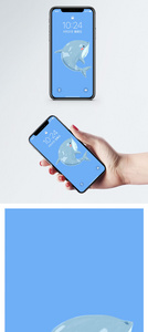 小海豚手机壁纸图片