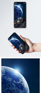 星空地球手机壁纸图片