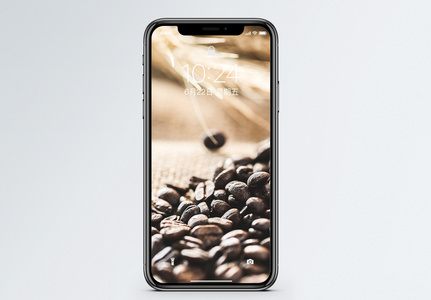咖啡豆手机壁纸图片